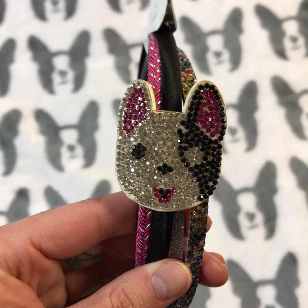 Kids French Bulldog Headband Set